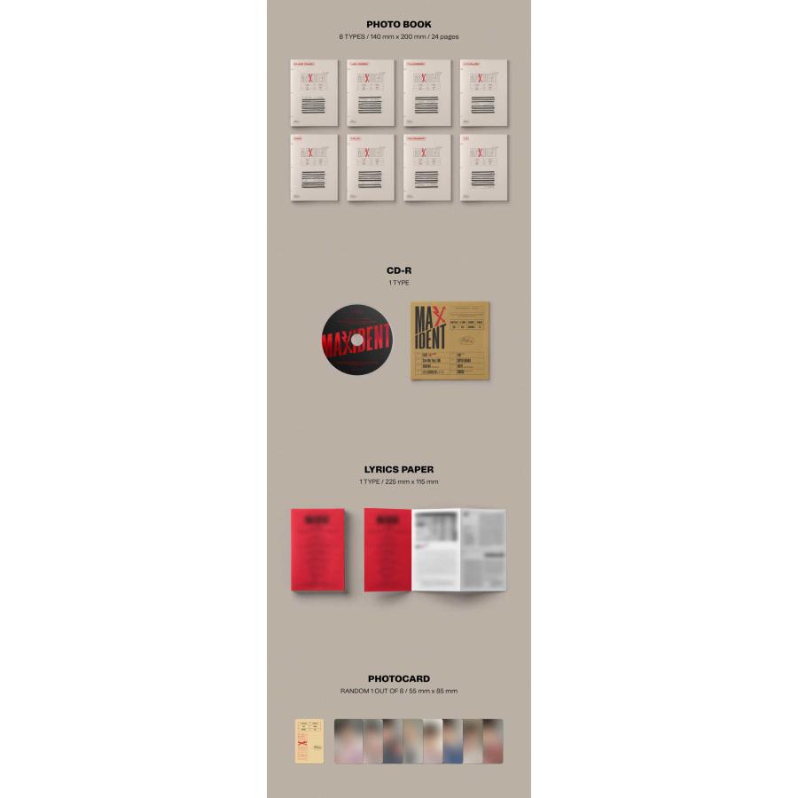 MAXIDENT case ver 新品未開封 スキズ アルバム 楽天市場】【おまけ付き】Stray Kids MINI ALBUM【MAXIDENT