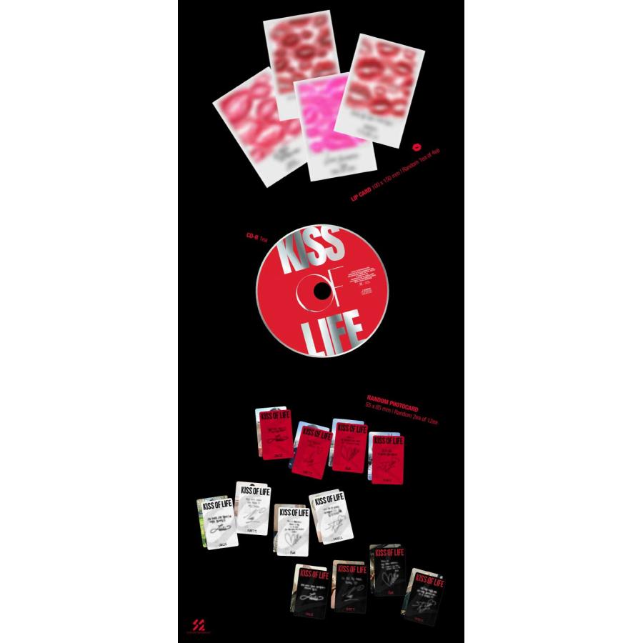 KISS OF LIFE Shhh サノク 1週目 ベル トレカ