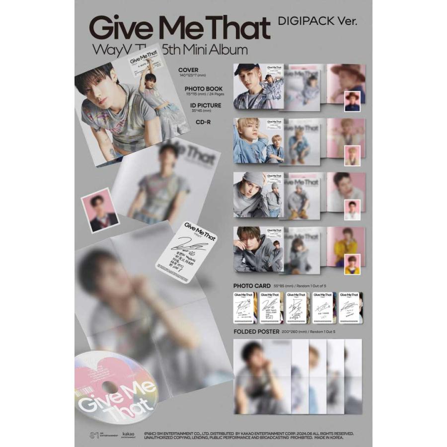 WayV 威神V Give Me That テン　Ten 特典トレカ8枚セット WayV 威神V Give Me That テン Ten 特典トレカ8枚セット 【公式通販】