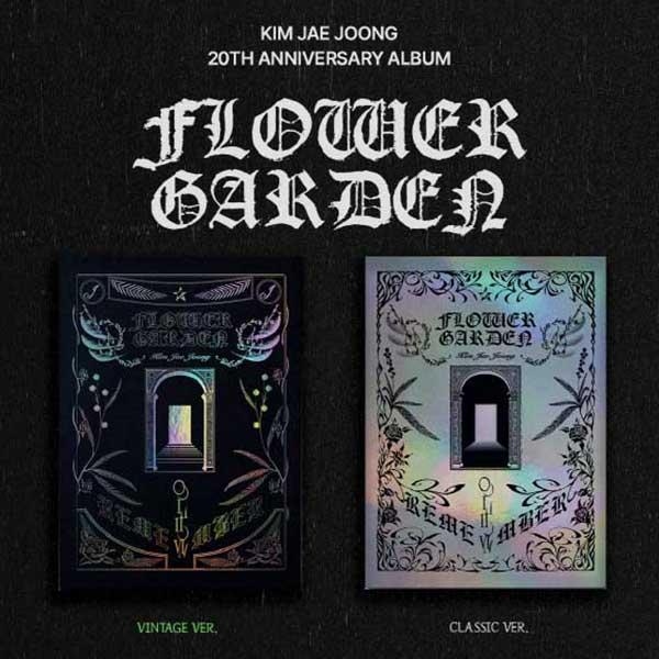 【6/26 韓国発売】【2種セット】Kim JaeJung キム ジェジュン FLOWER GARDEN 20周年 記念 韓国版 JYJ 元 東方神起 TVXQ ヨンウン ジェジュン 送料無料
