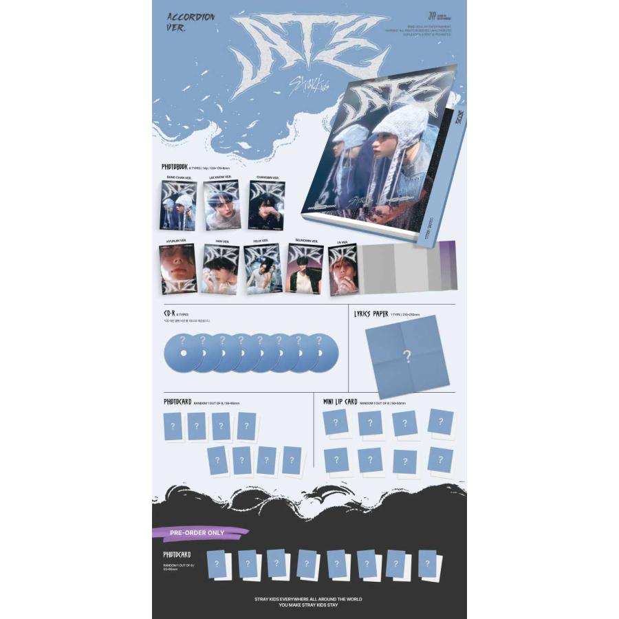 7/19 韓国発売】Stray Kids ストレイキッズ ATE Accordion Ver 7/19 韓国発売】Stray Kids ストレイキッズ ATE Accordion Ver