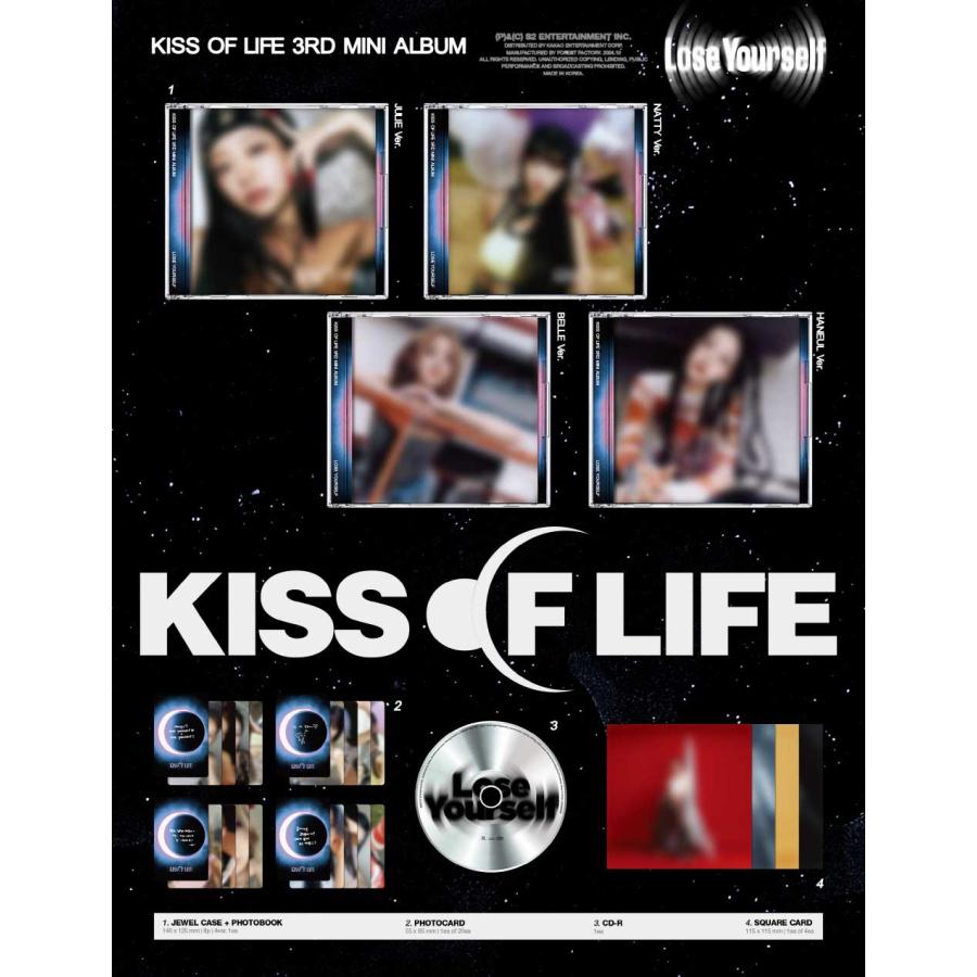 10/16 韓国発売】KISS OF LIFE キス オブ ライフ 3RD MINI Lose