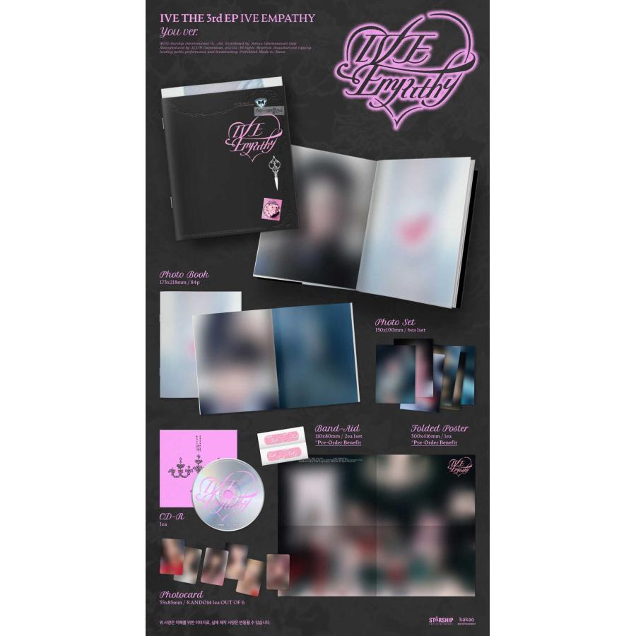 【新品未開封】IVE empathy CD アルバム 3形態 セット 10 jp.ktown4u.com : [3CD セット] IVE - EP アルバム 3集 [IVE EMPATHY]