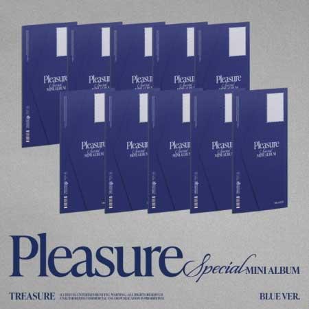 25/3/7 韓国発売】TREASURE トレジャー PLEASURE BLUE VER 25/3/7 韓国発売】TREASURE トレジャー PLEASURE BLUE VER