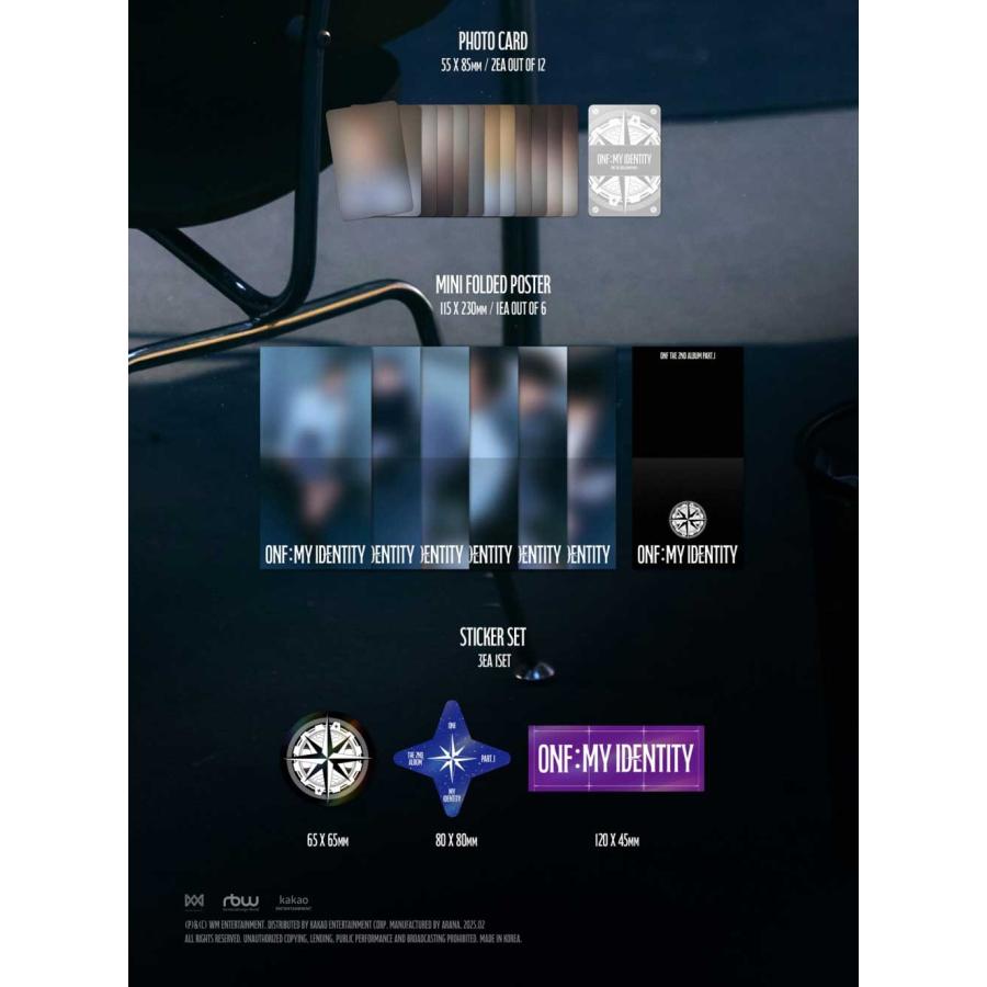★非売品◆サインCD◆ONF◆ONF:MY IDENTITY 25/2/19 韓国発売】ONF オンエンオフ ONF : MY IDENTITY DIGIPACK Ver