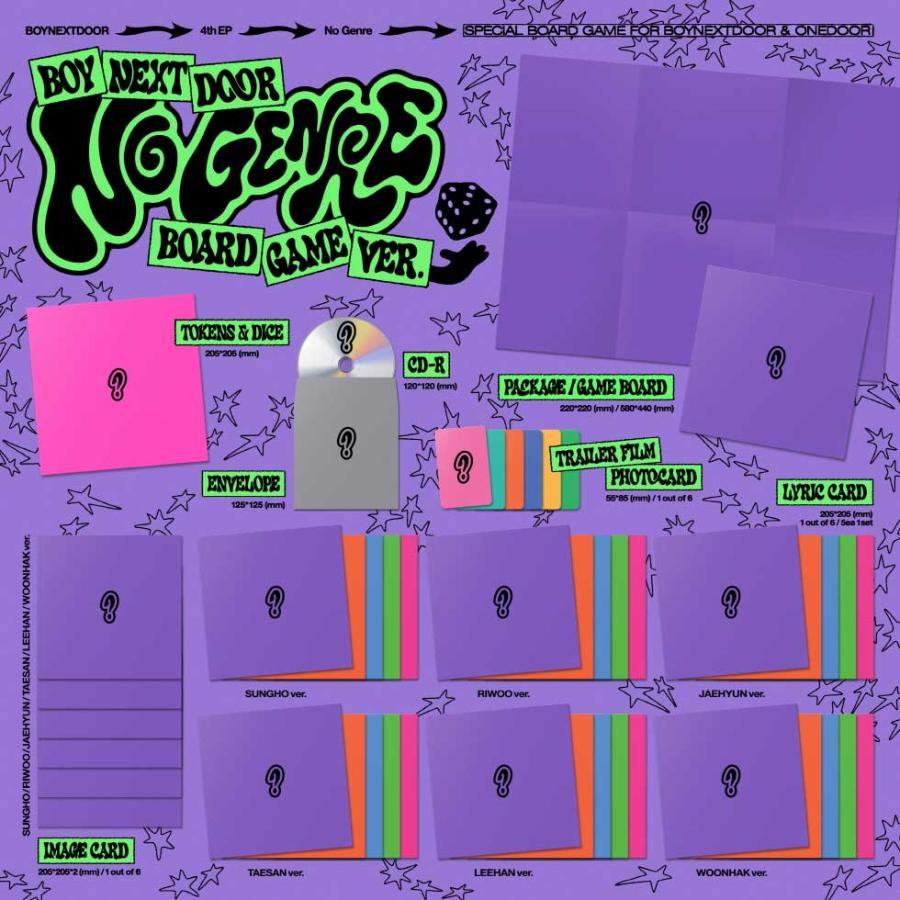 25/5/13 韓国発売】BOYNEXTDOOR ボーイネクストドア 4TH EP No Genre