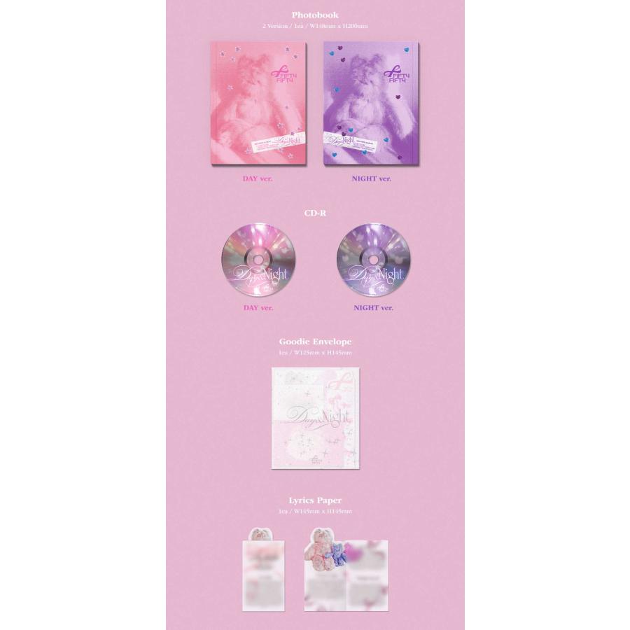 25/4/29 韓国発売】FIFTY FIFTY フィフティーフィフティー Day & Night