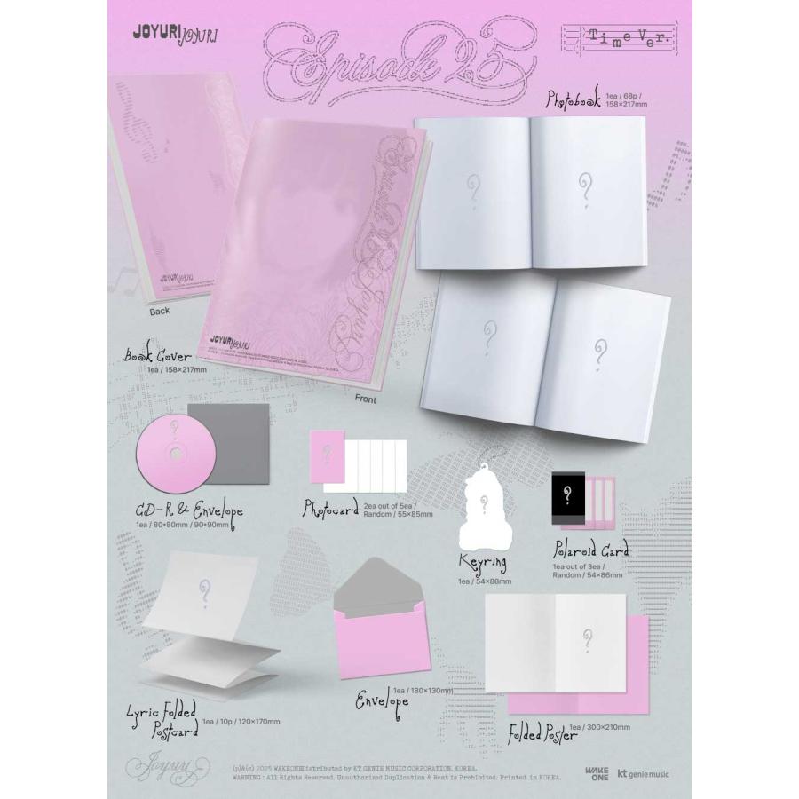 IZ*ONE アルバム　チョユリ チョ・ユリ (Jo Yu Ri) 韓国サード・ミニアルバム『Episode 25