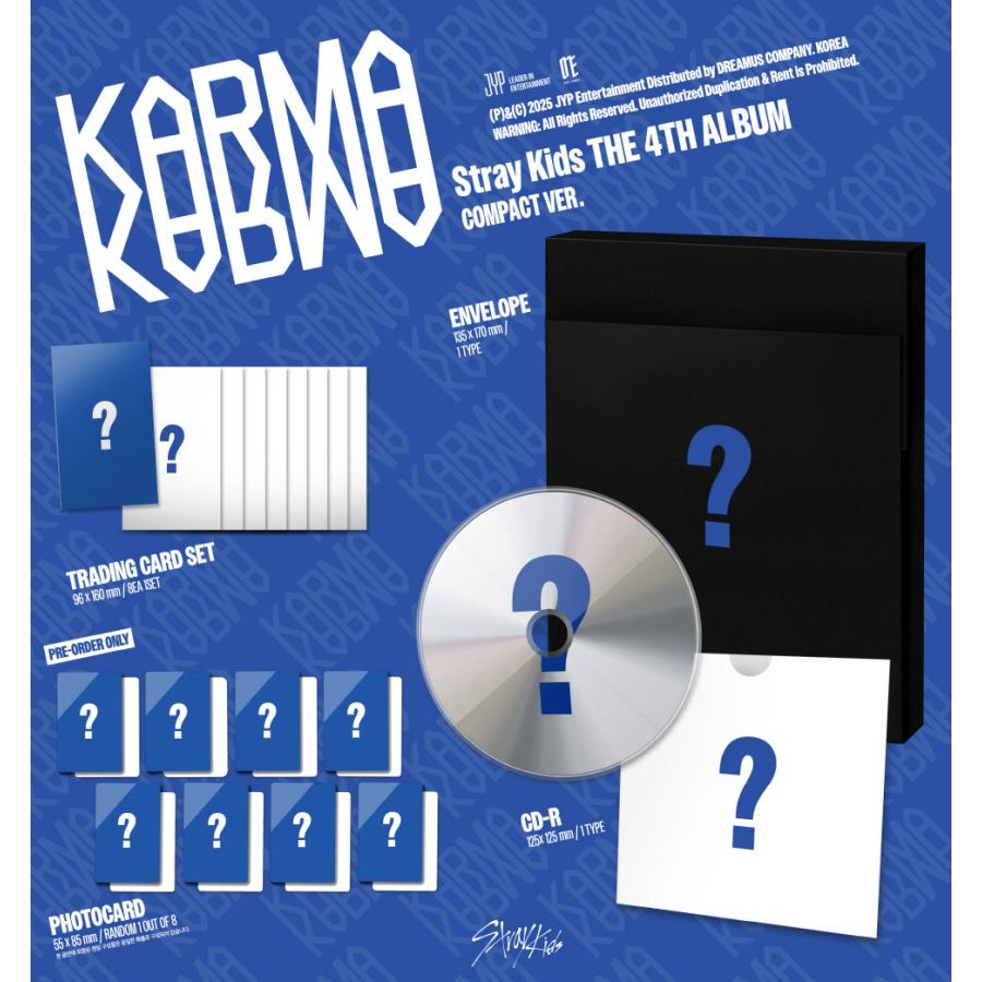 【新品未開封】Stray Kids スキズ KARMA compact ver Stray Kids - 【新品未開封】StrayKids KARMA COMPACT VERの通販