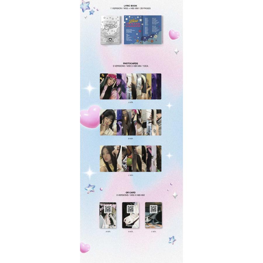 【7/21 韓国発売】NewJeans ニュージーンズ  2ND EP【Get Up】Weverse Albums ver. 2集 ミニ アルバム 【韓国版】韓国音楽チャート反映 ADOR 送料無料｜takaranoshima｜03