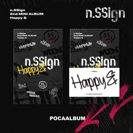 【2/16 韓国発売】n.SSign エヌサイン 2ND MINI Happy &amp; POCAALBUM 2集 ミニ アルバム オーディションプ  New Star Sign エンサイン 韓国音楽 送料無料（Yahoo!・takaranoshima Yahoo!店）