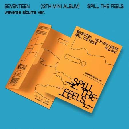 【10/14 韓国発売】SEVENTEEN セブンティーン 12TH MINI SPILL THE FEELS Weverse Albums ver. 12集 ミニ アルバム 韓国音楽チャート反映 送料無料（Yahoo!・takaranoshima Yahoo!店）