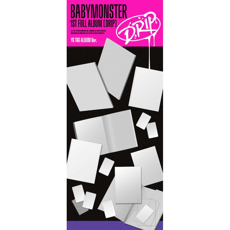 11/1 韓国発売】BABYMONSTER ベイビーモンスター 1ST FULL DRIP