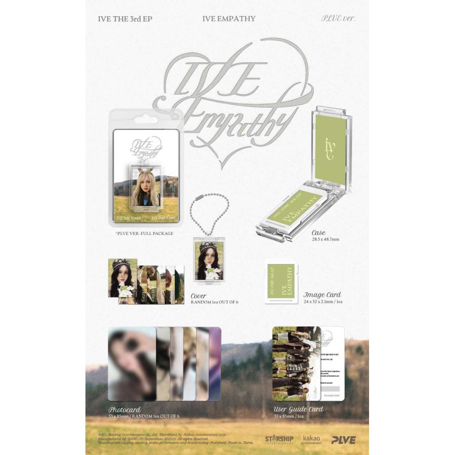 25/2/4 韓国発売】IVE アイヴ IVE EMPATHY PLVE ver. 3集 ミニ 韓国版