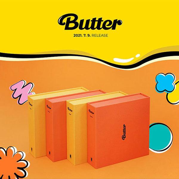 ポスターなしCDのみ】BTS【Butter】 韓国版 防弾少年団 バンタン 韓国
