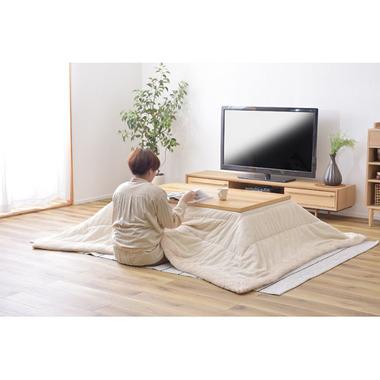 東谷 KK-141WH ライトファニチャー こたつ布団 薄掛コタツ布団 正方形