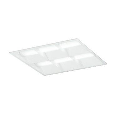 オーデリック XD466032P1D LED-スクエア LEDユニット型ベースライト 省電力タイプ 450 埋込型 ルーバー付 埋込穴450 PWM調光 温白色 FHP32W×3灯相当 施設照明