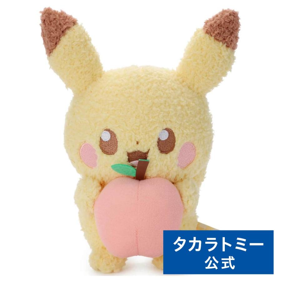 ピカチュウ　ピース　ぬいぐるみ　トミー タカラトミー（TAKARA TOMY） ポケピース ぬいぐるみ(カラフルVer