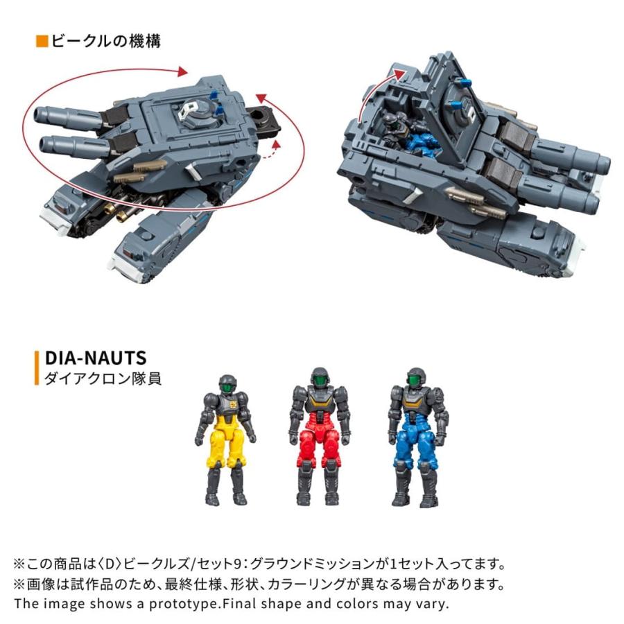 タカラトミー（TAKARA TOMY） ダイアクロン ＜D＞ビークルズ/セット9