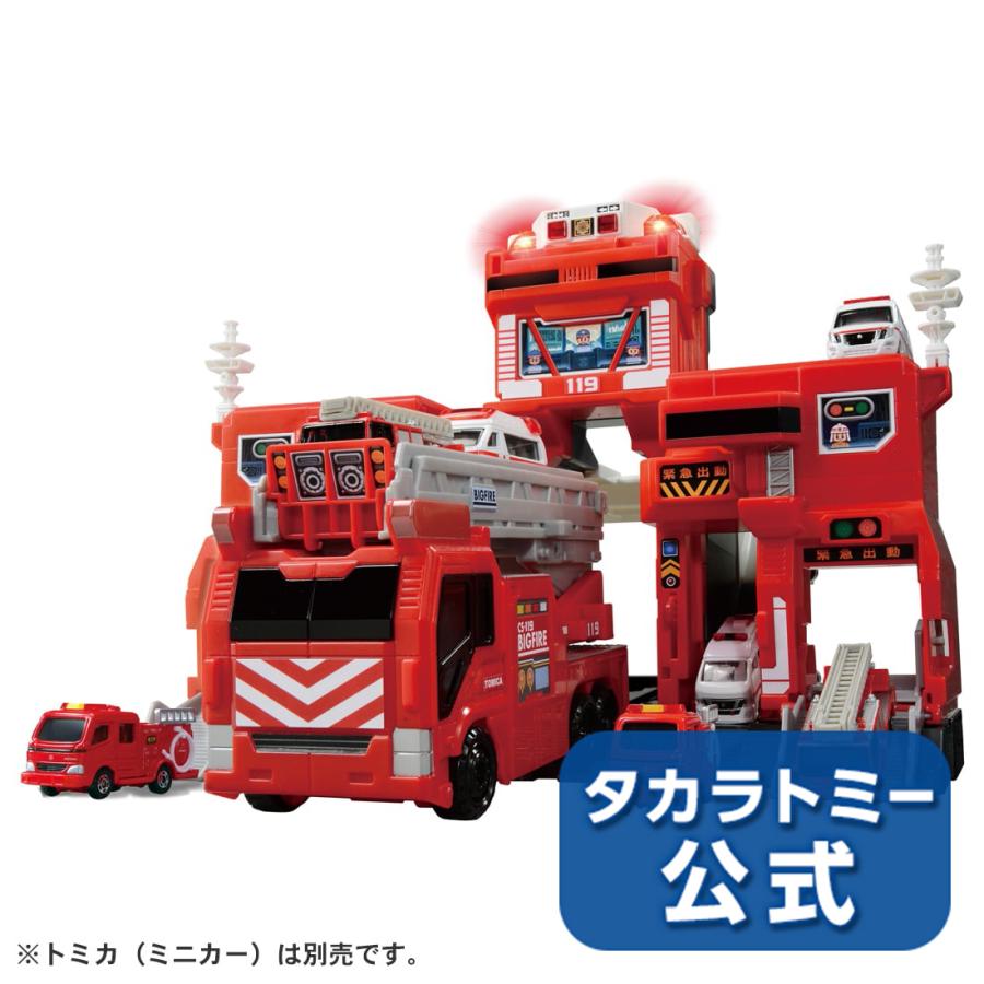 タカラトミー（TAKARA TOMY） トミカワールド 変形出動!ビッグ