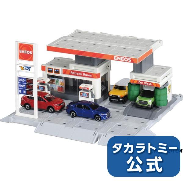 トミカワールド トミカタウンビルドシティ ガソリンスタンド 驚きの値段 Eneos2 750円