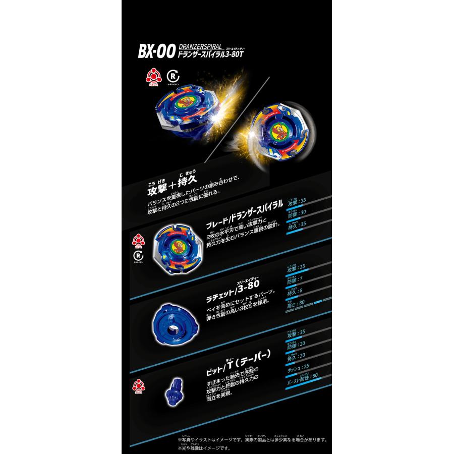 ベイブレードX BEYBLADE X BX-00 ブースター ドランザー ベイブレードX BEYBLADE X BX-00 ブースター ドランザー