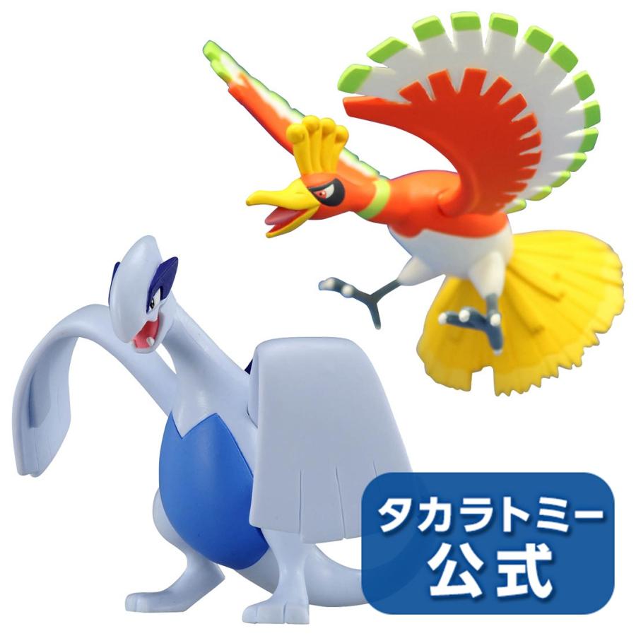 モンコレ ML-01+02 ホウオウ ルギア セット :8000000001797:タカラトミーモール店 通販 ポケモン フィギュア アルセウス ホウオウ ルギア ソルガレオ ルナアーラ