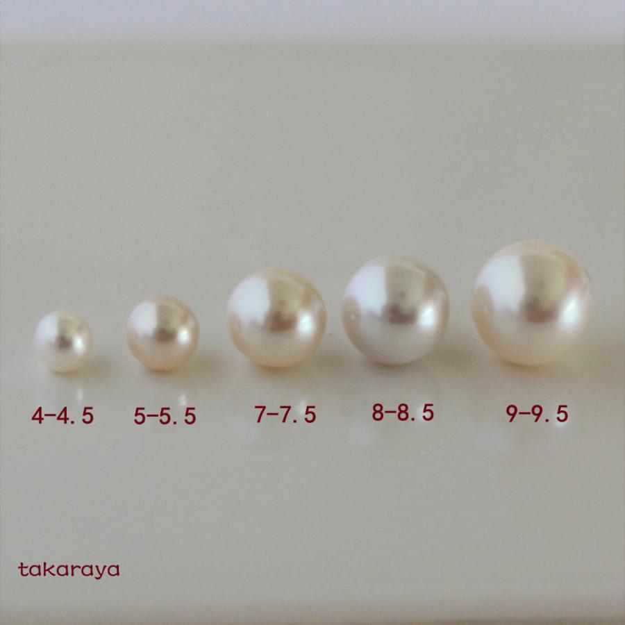 淡水パール 専門店】淡水パール パーツ ルース 6-6.5mm 丸玉 本真珠 