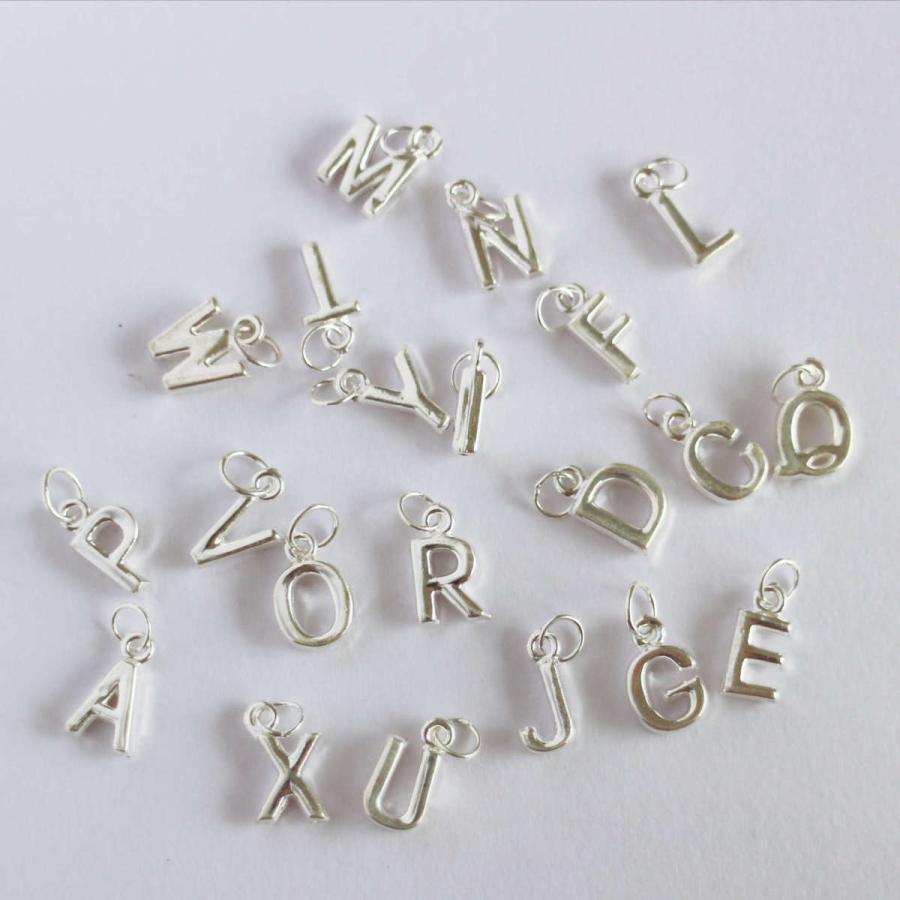 チャーム アルファベット パーツ 英語文字 DIY手芸 ハンドメイド