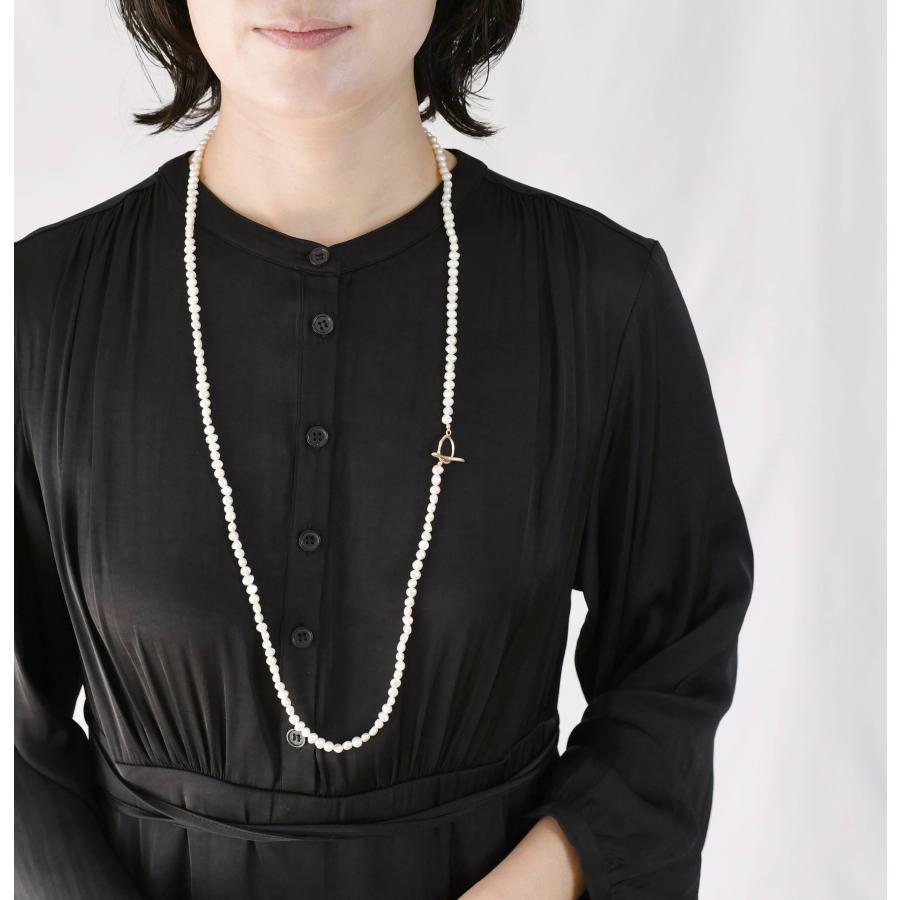 パールネックレス 2連 二連 ロングパール ネックレス 90cm 本 パールネックレス 2連 二連 ロングパール ネックレス 90cm 本