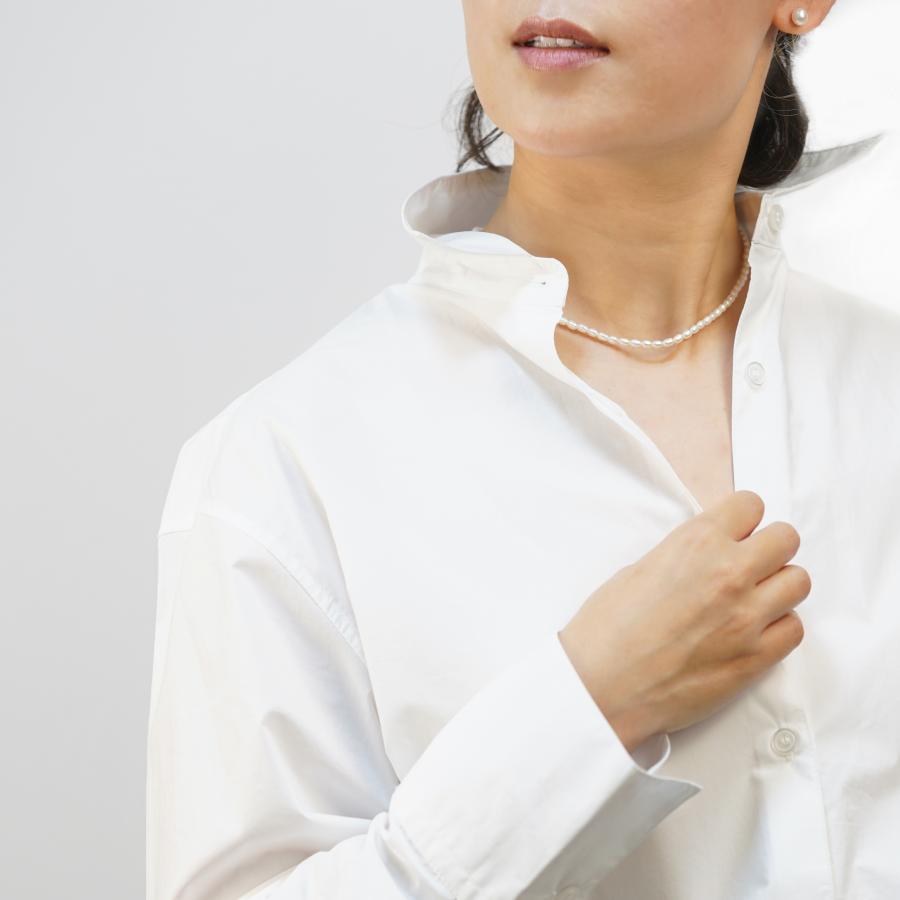 パールネックレス 本真珠 ベビーパールネックレス 3mm 4mm 淡水 パールネックレス 本真珠 ベビーパールネックレス 3mm 4mm 淡水