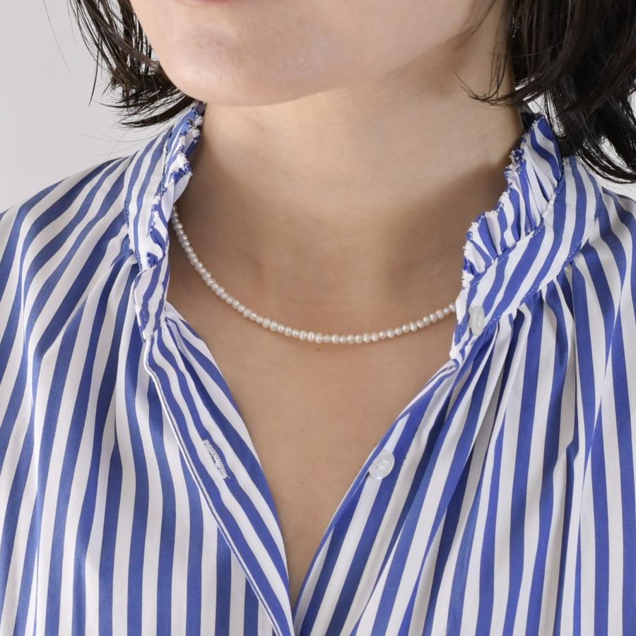 ベビーパール ネックレス 2.5-3mm バロックパール 本真珠 パール ベビーパール ネックレス 2.5-3mm バロックパール 本真珠 パール