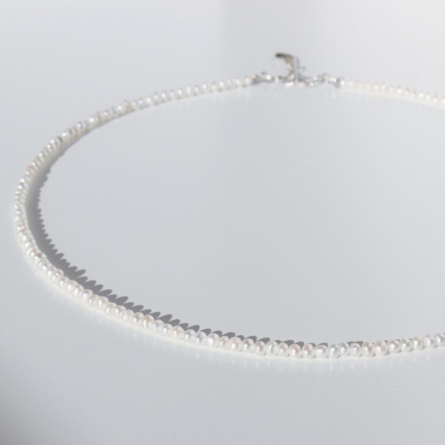 ベビーパール ネックレス 2.5-3mm バロックパール 本真珠 パール ベビーパール ネックレス 2.5-3mm バロックパール 本真珠 パール