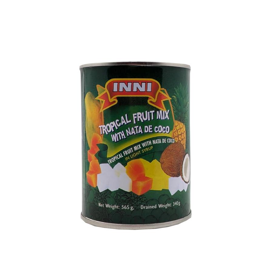 インニ トロピカルフルーツミックス（ナタデココ入）缶 565g 混合果実
