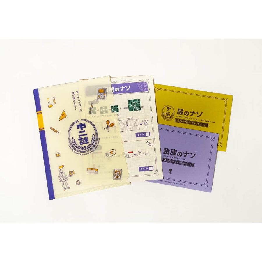 謎解き 中二謎【ビギナーおすすめ】 [送料ウエイト：1] : タカラッシュ