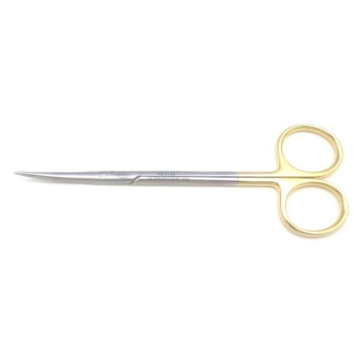 メッツェンバウム剪刀（TC超硬チップ付） 先尖・直型または反型 14.0cm
