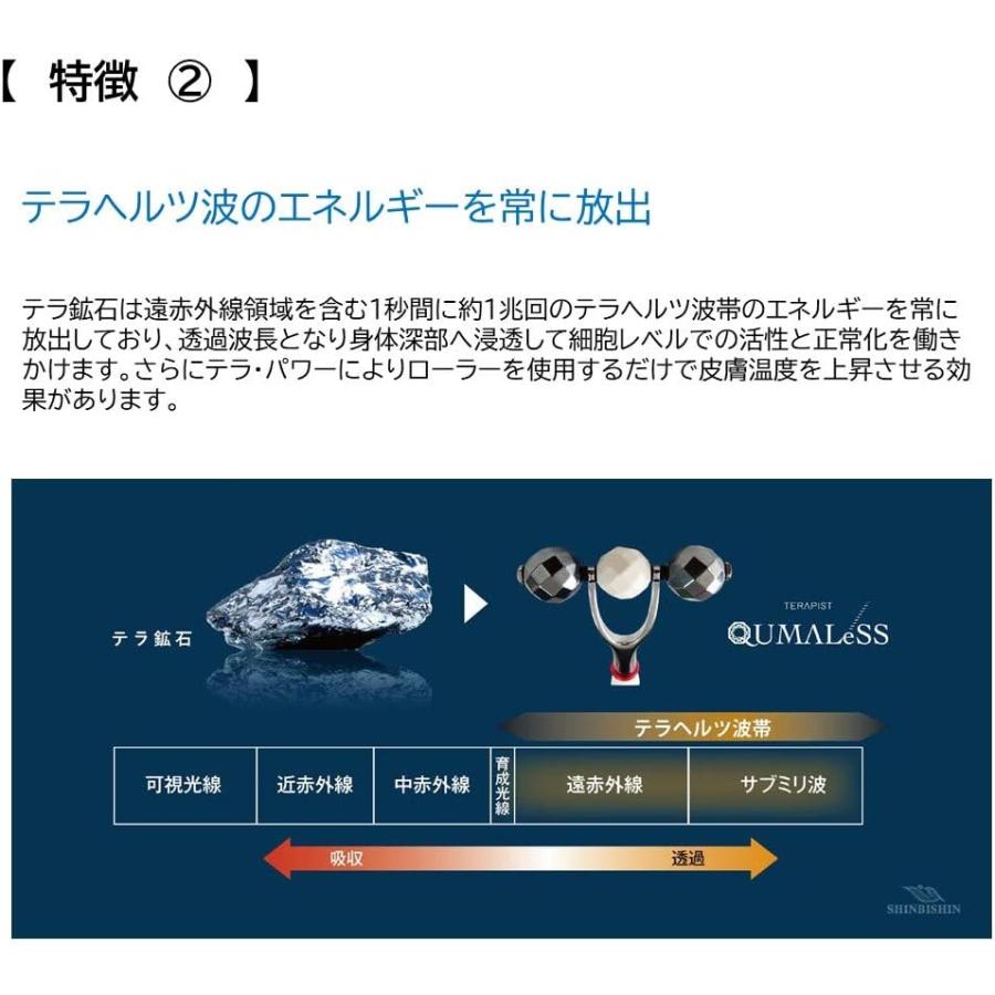 TERAPIST QUMALeSS クマレス テラタイト美顔ローラーの画像