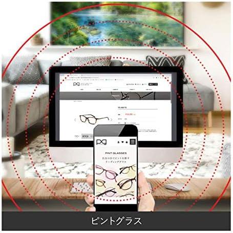 ピントグラス TKZ PINTGLASSES PG-709-BK/T 中度モデル ブラック