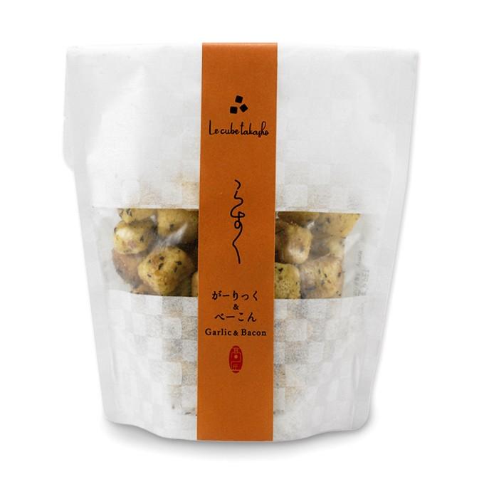 ル キューブらすく 単品販売 がーりっく べーこん ラスク スイーツ お菓子 洋菓子 おつまみ 食パン 高匠 甘くない Ru S Gab 食パン専門店 高匠 通販 Yahoo ショッピング