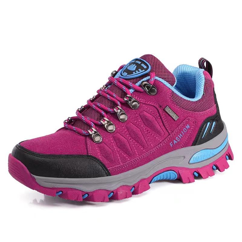 シューズ レディース トレッキング ハイキング ブーツスポーツシューズ 通気性 登山靴 アウトド 歩く靴 アンチスリップ アウトドア シューズ