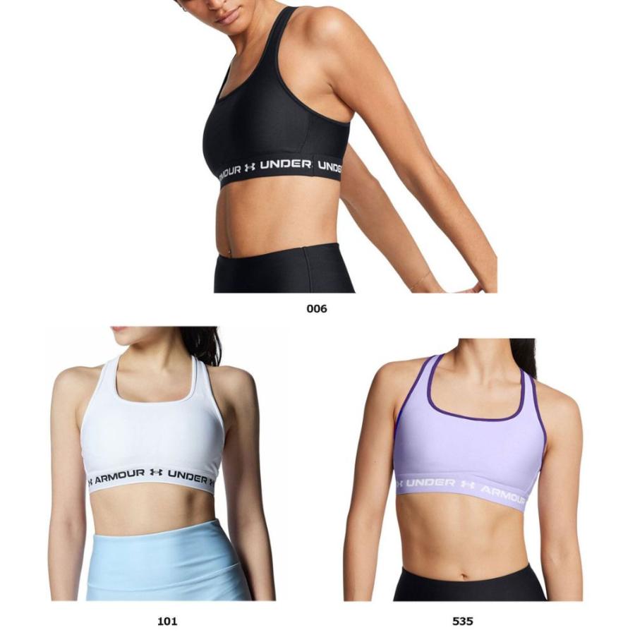 UNDER ARMOUR（アンダーアーマー） UA クロスバック ブラ ミディアムサポート マルチスポーツ アンダーウェア トレーニング ...