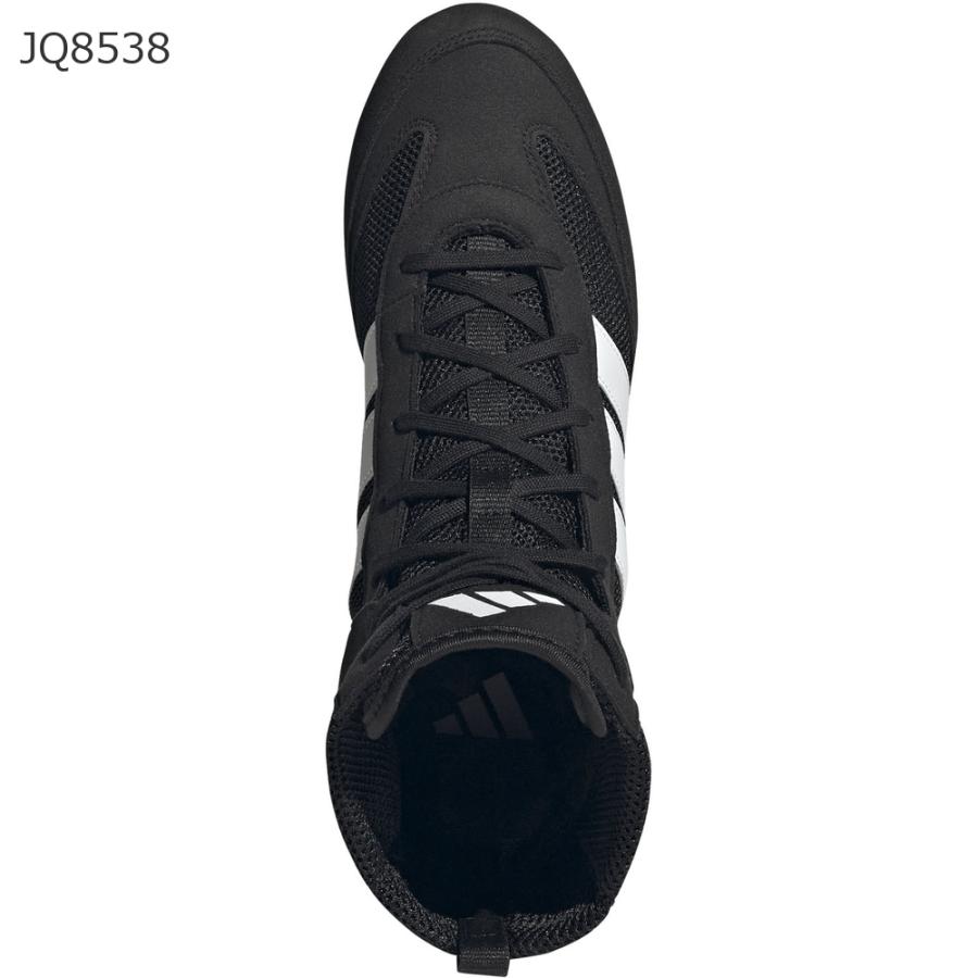 【adidas アディダス】ボクシングシューズ（25.5）ハイカット　ブラック adidas（アディダス） Box Hog クラシック BOX HOG CLASSIC シューズ