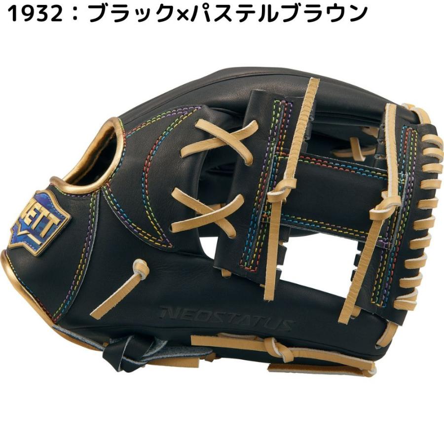 ゼット（ZETT） 軟式グラブ ネオステイタスシリーズ 二塁手・遊撃手用
