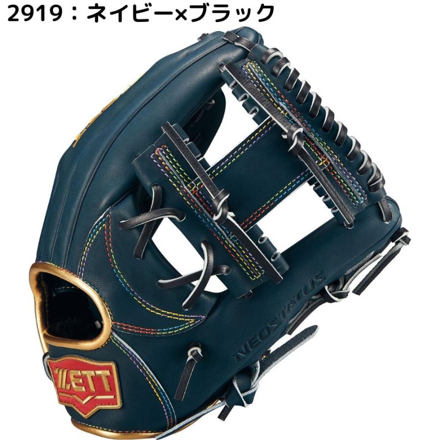 ゼット（ZETT） 軟式グラブ ネオステイタスシリーズ 二塁手・遊撃手用