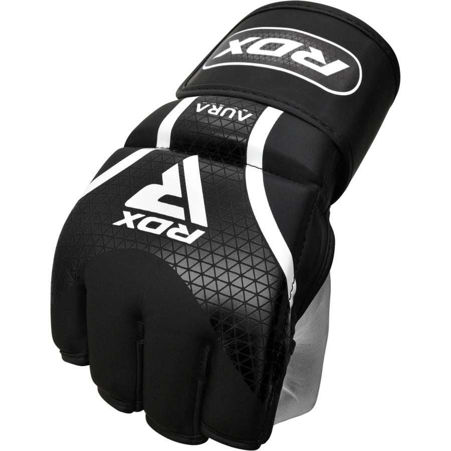 RDX オープンフィンガーグローブ AURA plus 総合格闘技 MMA ブラック