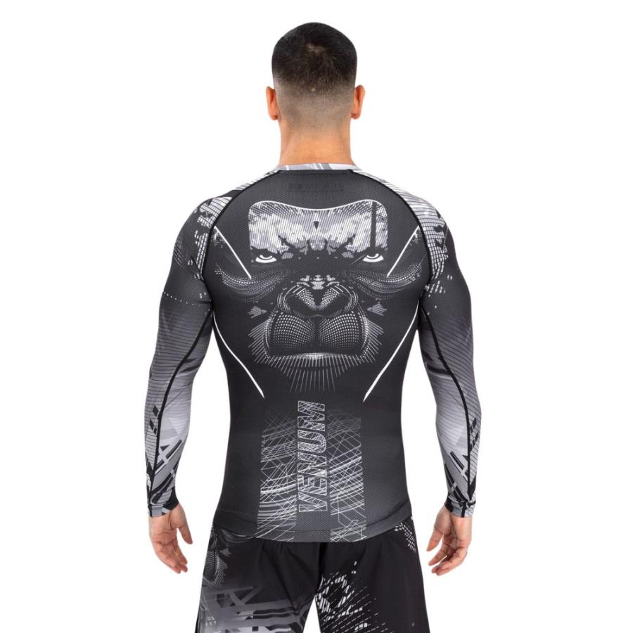 セール　Venum 格闘技・MMA・ボクシング　ウェアセット VENUM Gorilla Jungle ラッシュガード 長袖 RASHGUARD キック