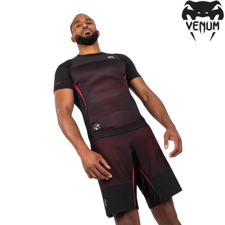 Venum ラッシュガード ファイトショーツ セット VENUM Dodge Banshee ラッシュガード 半袖 RASHGUARD キックボクシング