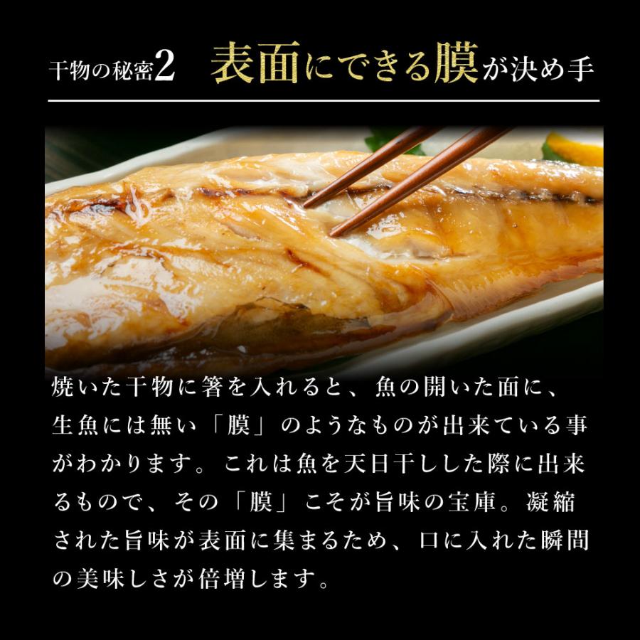 お中元 ギフト プレゼント 2023 70代 干物セット 全7種 焼魚 送料無料 セット 特大 ひもの ホッケ 紅鮭 訳あり じゃない！ 海鮮セット｜takasui｜11