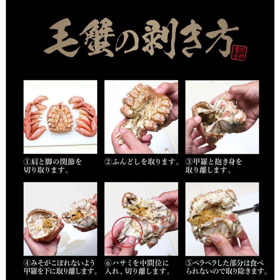 カニ かに 蟹 毛ガニ 毛蟹 毛がに 北海道産 本日限定 カニなら浜茹で毛蟹 内祝 元気いただきますプロジェクト お歳暮 出産内祝い ギフト 年末年始 大570g 1尾