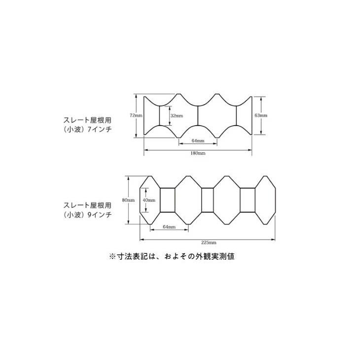 特殊ローラー スレート屋根用（小波）9インチ セット（170-70）DIY 塗装 防水 塗料 ペンキ｜takasyo-sangyo｜04